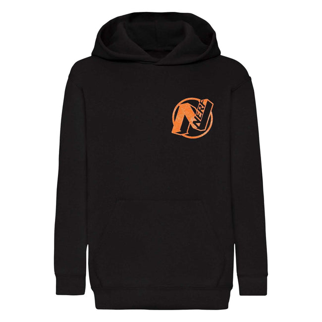 Black - Front - Nerf Boys Logo Hoodie