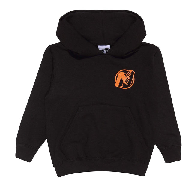 Black - Side - Nerf Girls Logo Hoodie
