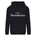 Black - Front - WandaVision Girls Logo Pullover Hoodie