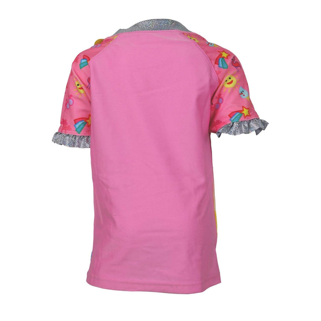 Pink - Back - Peppa Pig Girls Party Bathing Suits Set