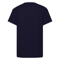 Navy - Back - Marvel Group Childrens-Kids T-Shirt