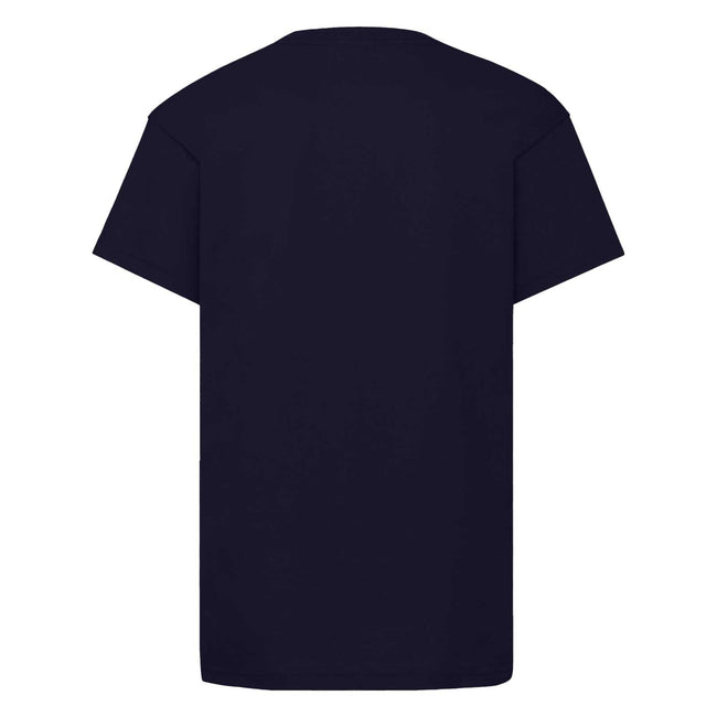 Navy - Back - Marvel Group Childrens-Kids T-Shirt