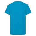 Teal - Back - Minecraft Girls Leaning Tower Creeper T-Shirt