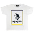 White - Side - Ninja Boys Logo T-Shirt