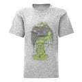 Gray Heather - Front - Xbox Mens Zombie Hand T-Shirt
