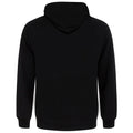 Black - Back - Deadpool Mens Splat Face Logo Hoodie