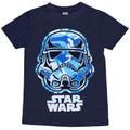 Navy - Side - Star Wars Boys Stormtrooper Camo T-Shirt