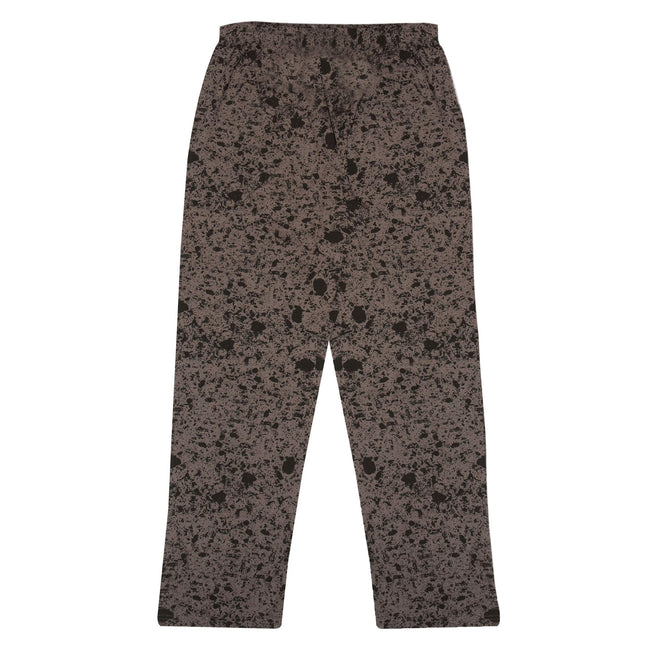 Black-Charcoal - Back - Jurassic World Mens Logo Lounge Pants