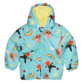 Blue-Multicolored - Front - Bing Girls Characters Puffer Jacket