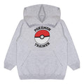 Heather Grey - Front - Pokemon Boys Trainer Pullover Hoodie
