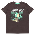 Charcoal - Front - Piggy Girls Join Us T-Shirt