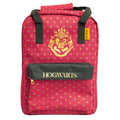 Burgundy-Gold - Front - Harry Potter Girls Hogwarts Crest Knapsack