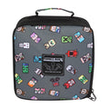 Gray-Multicolored - Front - Minecraft Girls Characters Lunch Box