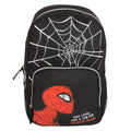 Black-White-Red - Front - Spider-Man Boys Web Head Knapsack