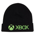 Black-Green - Front - Xbox Girls Logo Beanie