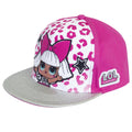Pink-White-Silver - Front - LOL Surprise Girls Diva Baseball Cap