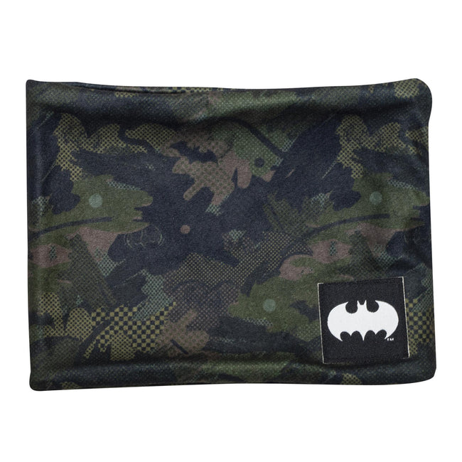 Black - Front - Batman Boys Camo Snood