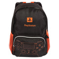 Black-Orange - Front - Playstation Girls Controller Logo Knapsack