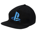Black - Front - Playstation Boys Metallic Baseball Cap