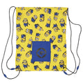 Yellow-Blue - Front - Minions Boys Drawstring Bag