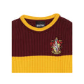 Burgundy - Side - Harry Potter Boys Quidditch Gryffindor Knitted Sweater