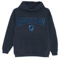 Navy - Side - Harry Potter Boys Ravenclaw Shield Hoodie