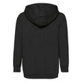 Black - Back - Harry Potter Boys Hufflepuff Shield Hoodie