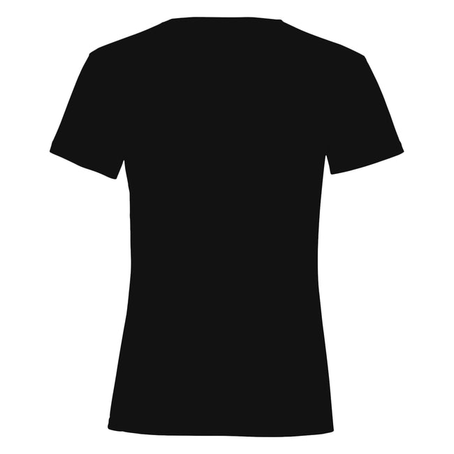 Black - Back - Minecraft Girls Creeper Lines T-Shirt