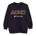 Black - Front - Playstation Boys Icons Sweatshirt