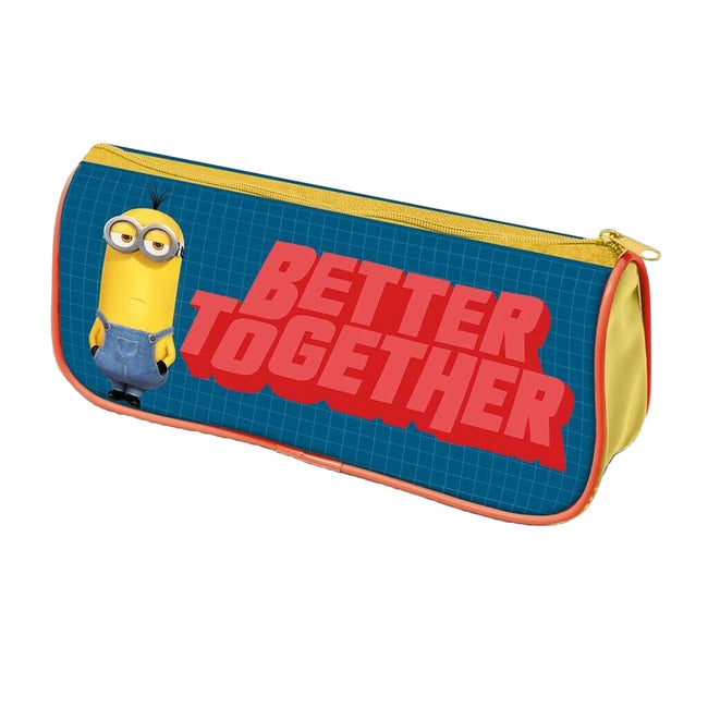 Blue-Yellow-Red - Front - Minions Better Together Pencil Case