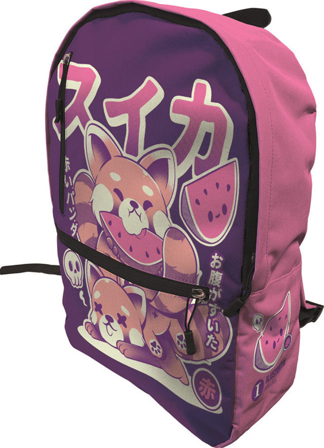 Purple-Pink-White - Front - Ilustrata Watermelon Knapsack