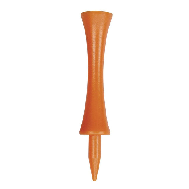 Orange - Front - Masters Plastic Graduated Golf Tees (Pack of 20)