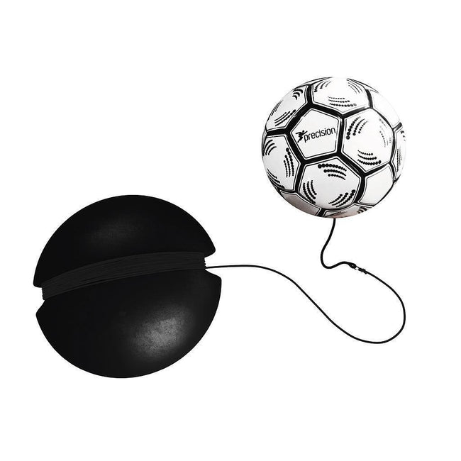 Black-White - Front - Precision Solo Football Kick Trainer
