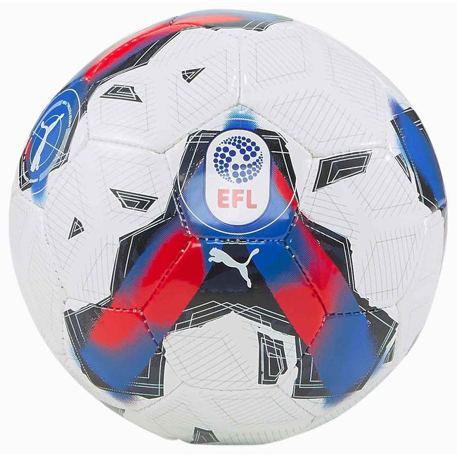 White-Red-Blue - Front - Puma Orbita 6 EFL Mini Football