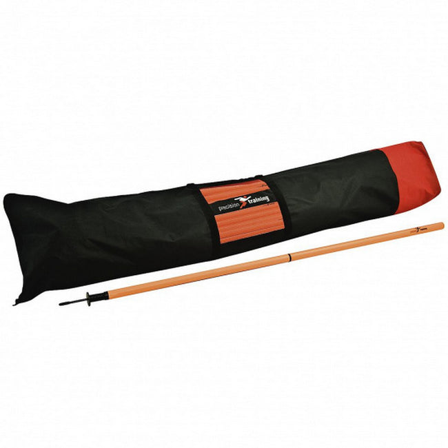Black-Orange - Front - Precision 30 Boundary Poles Carry Bag