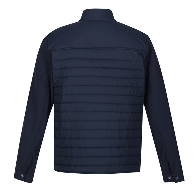 Navy - Lifestyle - Regatta Mens Kadir Quilted Insulated Jacket