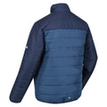 Navy-Moonlight Denim - Side - Regatta Mens Andrell Contrast Quilted Padded Jacket