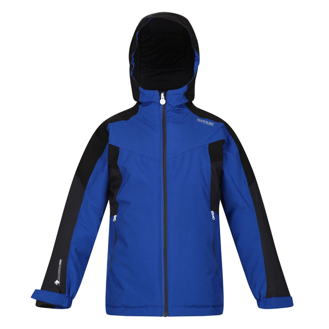 Surf Spray-Black - Front - Regatta Childrens-Kids Insulated Jacket