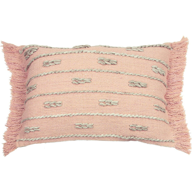 Blush - Front - Furn Sigrid Throw Pillow Cover