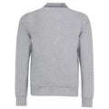Heather Grey-Jet Black - Back - AWDis Mens Undergrad Full Zip Jacket