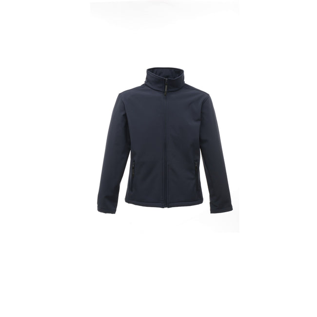 Navy - Front - Regatta Classics Mens 3 Layer Softshell Jacket