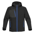 Black-Azure - Front - Stormtech Mens Sidewinder Shell Jacket