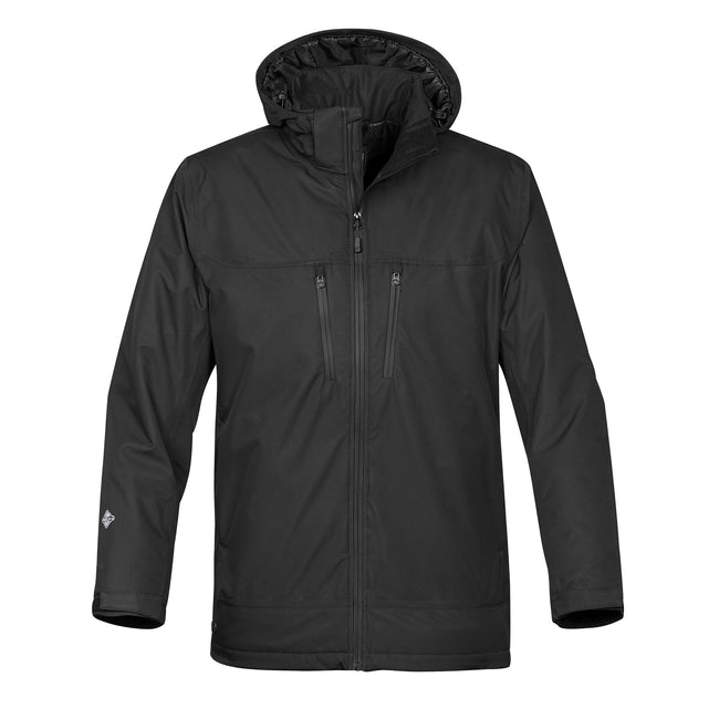 Black-Black - Front - Stormtech Mens Snowburst Thermal Shell Jacket