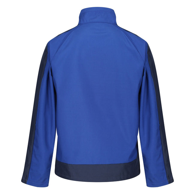 New Royal-Navy - Lifestyle - Regatta Contrast Mens 3-Layer Printable Softshell Jacket