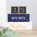 White-Blue-Gold - Back - Something Different Christmas Stacking Blocks