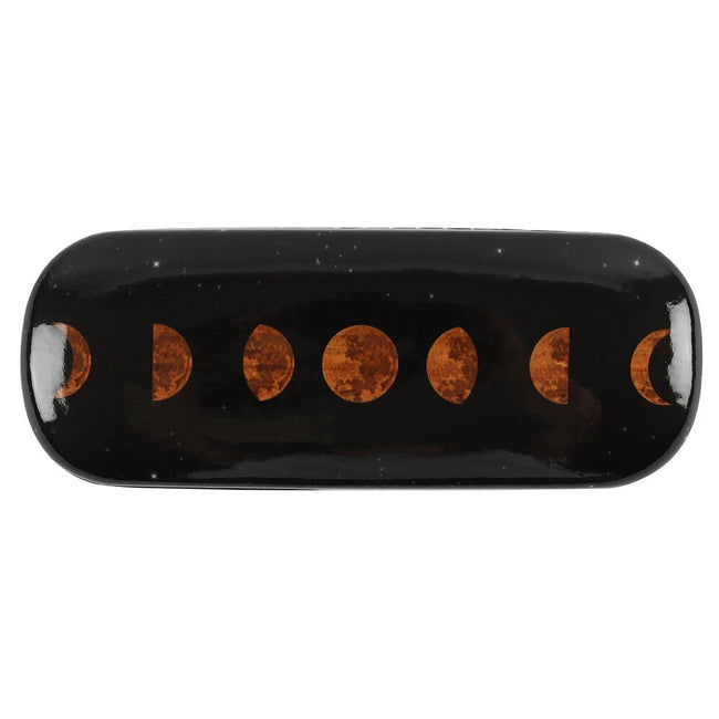 Black - Front - Something Different Moon Phases Glasses Case
