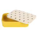 Cream-Yellow - Pack Shot - Something Different Bamboo Bee Lunch Box