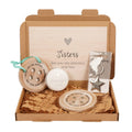 Brown-Pink - Front - Something Different Sister Gift Set