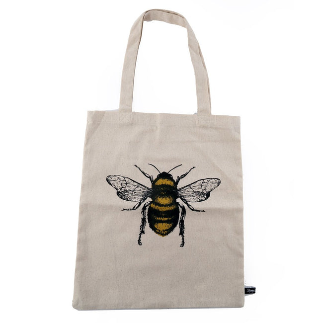 Natural - Front - Something Different Bee Tote Bag