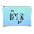 Blue - Front - Something Different My Gym Face Pouch